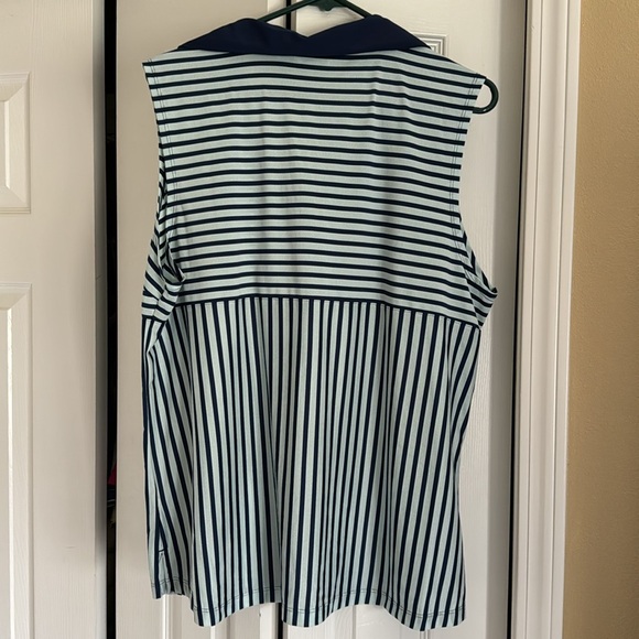Brand new with tags, Lady Hagen size XXL light blue dark blue golf shirt - Picture 2 of 2